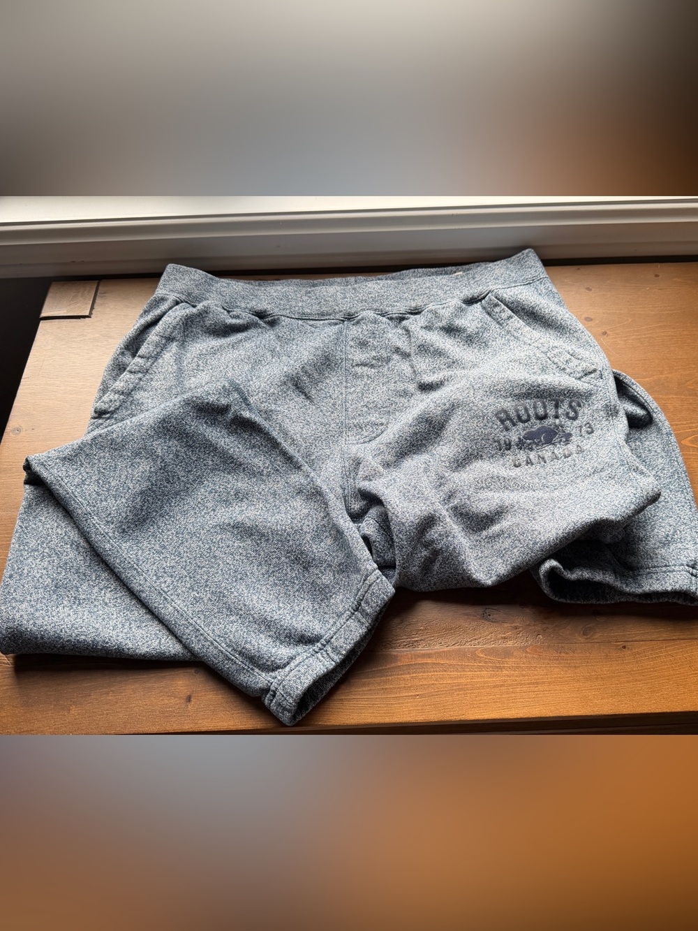 Roots Grey/Blue Joggers